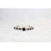 Bracelet 925 Sterling Silver Natural Black Onyx Stone Women Handmade Gift D726